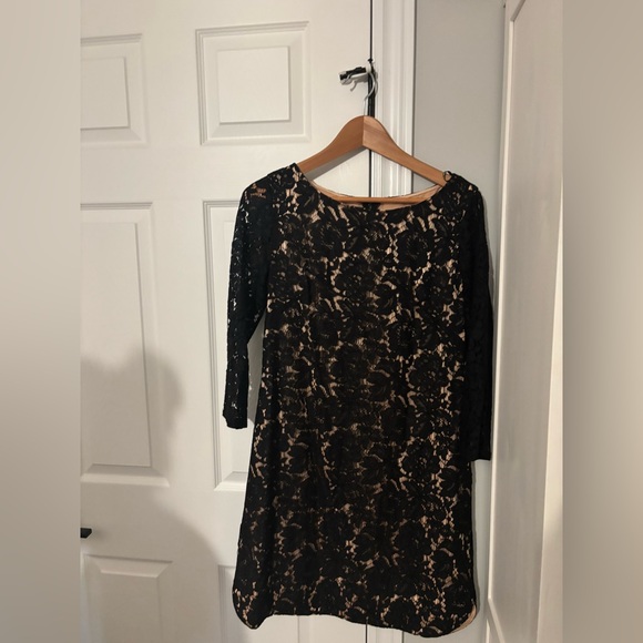 Vince Camuto Elegant Black Lace Dress size 10 - Picture 1 of 4